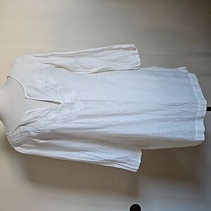 Tommy Bahamas Silk Blended Long Sleeve Mini Dress Size Medium